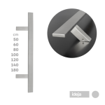 Pljosnati 50x10 kosa veza